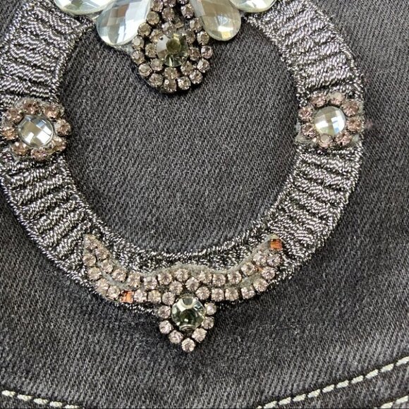 ZERRES Comfort Waistband Beaded Slim Fit Straight Jeans - Picture 15 of 15